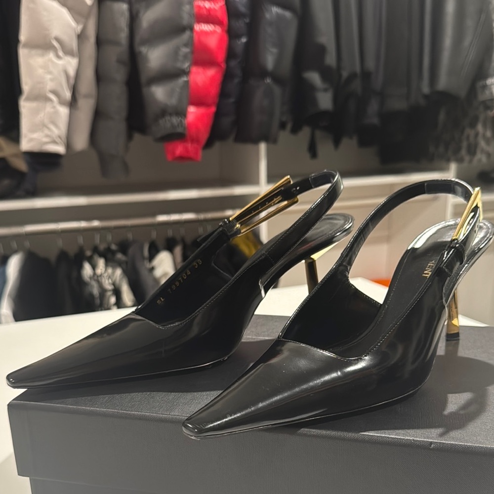 Yves Saint Laurent Black Heels